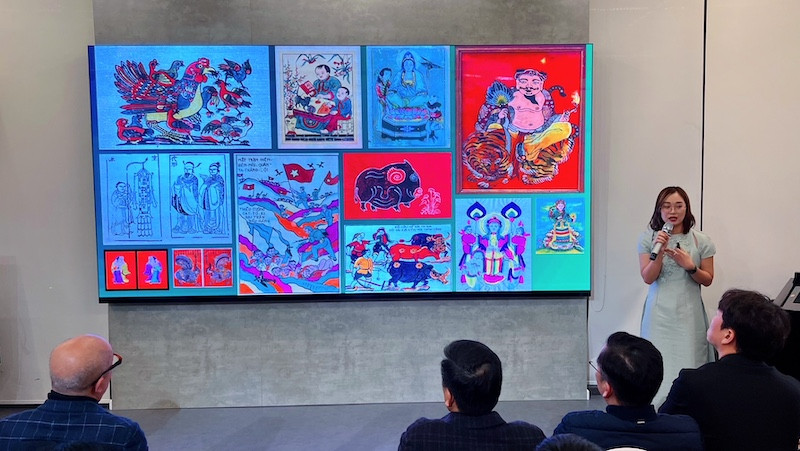 Hội đồng cố vấn học thuật ra mắt tại buổi lễ.