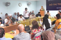 Quang cảnh buổi tọa đàm. (Ảnh: LINH BẢO)