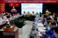 Quang cảnh hội thảo. (Ảnh: LINH BẢO)