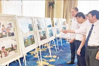 Những câu chuyện từ Trường Sa được thể hiện qua từng bức ảnh của hội viên Câu lạc bộ ảnh báo chí Hải Phòng tổ chức tháng 7/2025.