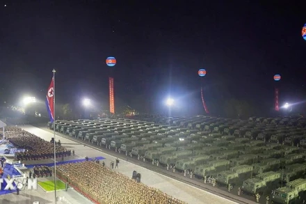 Quân đội Triều Tiên. (Nguồn: TTXVN)