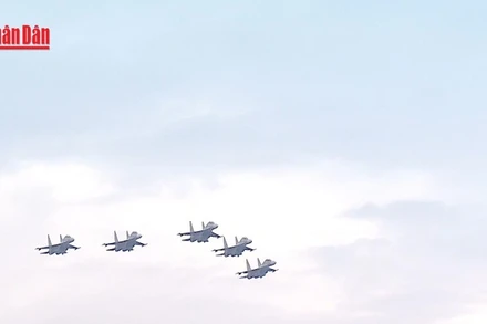 [Video] Khí thế Quảng trường Ba Đình trong buổi tổng duyệt trọng thể