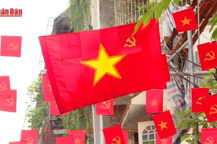 [Video] Rực rỡ cờ hoa mừng Quốc khánh 2/9