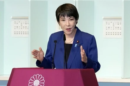 Thủ tướng Nhật Bản Sanae Takaichi. (Ảnh: Xinhua)