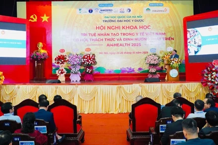 Phiên toàn thể tại Hội nghị khoa học AI4Health 2025