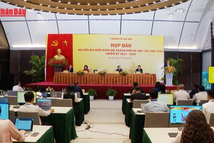 [Video] Công bố kết quả Đại hội đại biểu Đảng bộ thành phố Hà Nội lần thứ XVIII