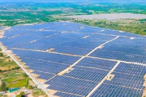 Một trong những dự án điện mặt trời đã hoàn thành, đưa vào khai thác. (Ảnh minh họa)