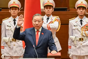 Tổng Bí thư Tô Lâm tuyên thệ nhậm chức Chủ tịch nước Cộng hòa xã hội chủ nghĩa Việt Nam nhiệm kỳ 2026-2031.
