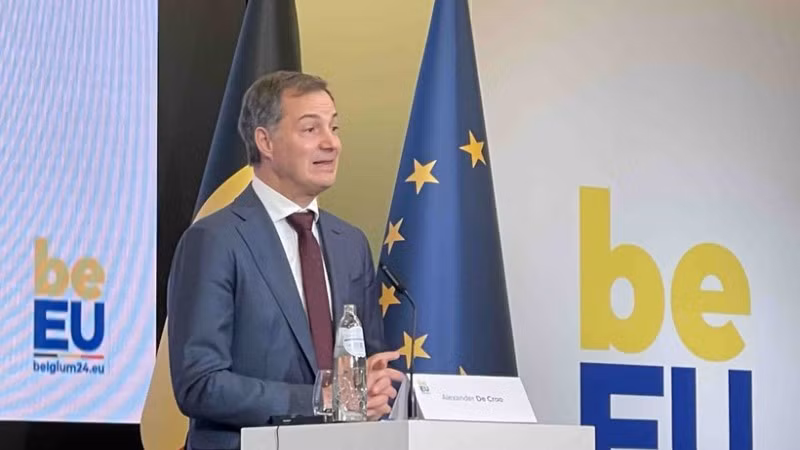 Cựu Thủ tướng Bỉ Alexander De Croo. (Ảnh: Hương Giang/TTXVN)