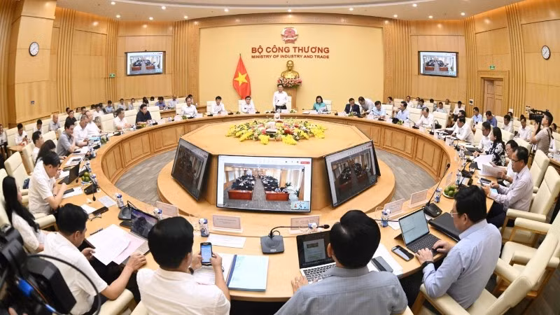 Bộ Công thương tổ chức Hội nghị làm việc với các Sở Công thương, Chi cục Quản lý thị trường các tỉnh, thành phố trực thuộc Trung ương.