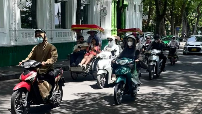 Khu vực Hà Nội dự báo có nắng nóng. (Ảnh minh họa: Đ.T)