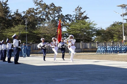 Quang cảnh Lễ ra quân. (Ảnh: CTV)