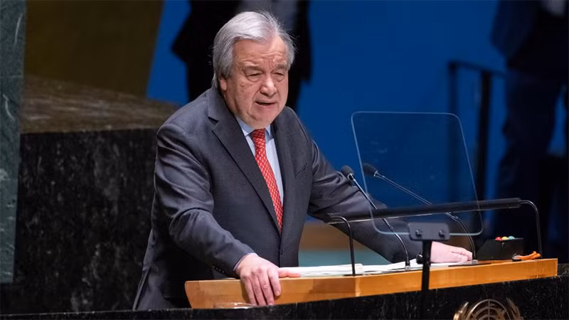 Tổng Thư ký Liên hợp quốc Antonio Guterres. (Ảnh: Tân Hoa Xã)