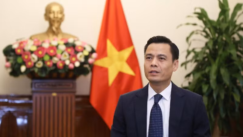 Thứ trưởng Ngoại giao Đặng Hoàng Giang. (Ảnh: Bộ Ngoại giao)