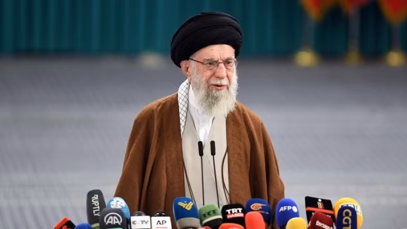 Lãnh tụ tối cao Iran, ông Ali Khamenei. (Ảnh: Tân Hoa Xã)
