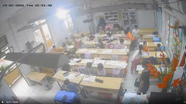 Hình ảnh cắt từ clip. 