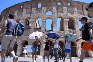 Thời tiết nắng nóng ở Italy. (Ảnh: THX)