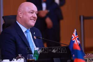 Thủ tướng New Zealand Christopher Luxon. (Ảnh: TTXVN)