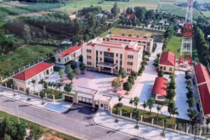 Phối cảnh dự án đầu tư xây dựng trụ sở Công an xã Lao Bảo.