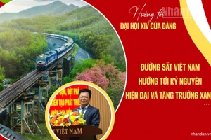 Hướng tới Đại hội đại biểu toàn quốc lần thứ XIV của Đảng, đường sắt Việt Nam đang đứng trước “thời điểm vàng” với những dự án mang tầm vóc lịch sử, trong đó có đường sắt tốc độ cao bắc-nam và các tuyến kết nối liên vùng, liên vận quốc tế.