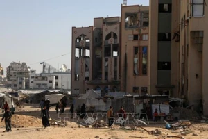 Quang cảnh tại thành phố Gaza ngày 7/12/2025. (Ảnh minh họa: TTXVN)