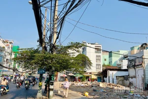 Các mặt bằng thu hồi đã bàn giao cho đơn vị thi công tuyến metro số 2 Bến Thành-Tham Lương. (Ảnh: Báo Nhân Dân)