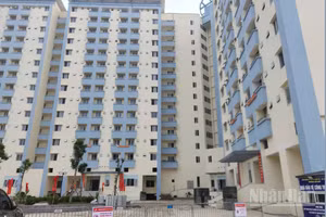 Dự án nhà ở tái định cư D17 đang hoàn thiện những hạng mục cuối trước khi bàn giao đưa vào sử dụng trong tháng 6/2026.