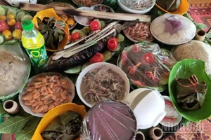 Trên mâm cỗ cúng của người Thái không xuất hiện thịt gà và thịt trâu để thể hiện sự trân trọng những con vật gắn liền nông nghiệp.