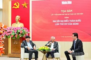 Báo Nhân Dân tổ chức lấy ý kiến các nhà khoa học đóng góp vào dự thảo các văn kiện trình Đại hội XIV của Đảng.