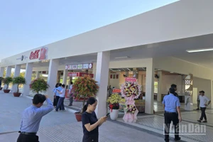 Trạm dừng nghỉ Km205+092 trên tuyến cao tốc Vĩnh Hảo-Phan Thiết.