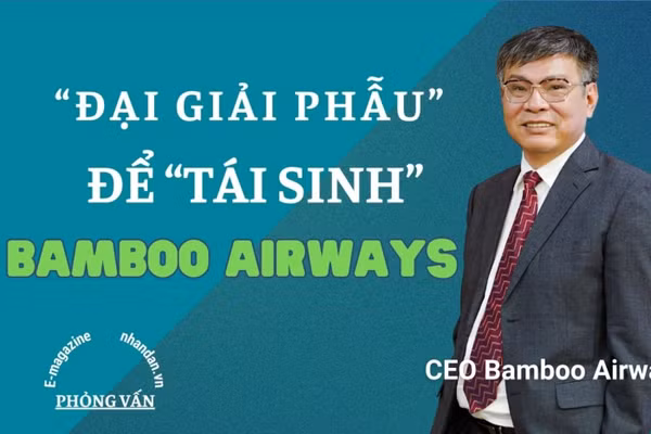 "Đại giải phẫu" để "tái sinh" Bamboo Airways