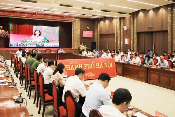 Quang cảnh hội nghị chiều 28/9.