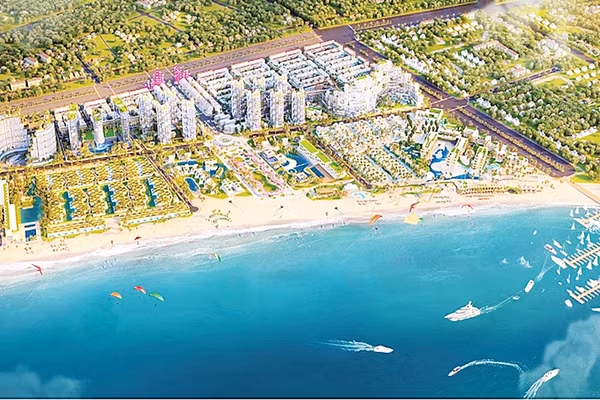 Các khu đô thị biển đa tiện ích được săn đón.