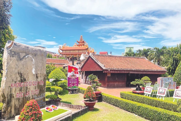 Khu di tích Dục Thanh luôn giữ nét cổ kính. 