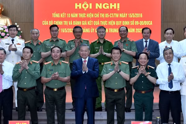 Tổng Bí thư Tô Lâm và các đại biểu tham dự hội nghị. (Ảnh: ĐĂNG KHOA)