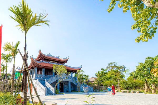 Nhà tưởng niệm Đại tướng Võ Nguyên Giáp ở làng An Xá, xã Lộc Thủy, huyện Lệ Thủy, tỉnh Quảng Bình.