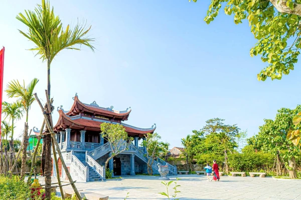 Nhà tưởng niệm Đại tướng Võ Nguyên Giáp ở làng An Xá, xã Lộc Thủy, huyện Lệ Thủy, tỉnh Quảng Bình.