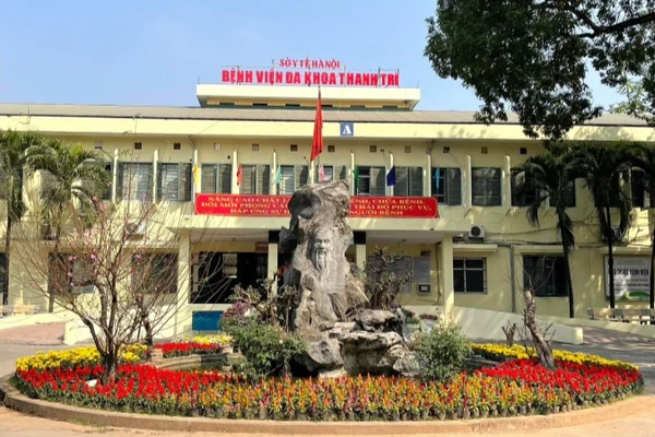Bệnh viện Đa khoa Thanh Trì. (Ảnh: Baodautu.vn)
