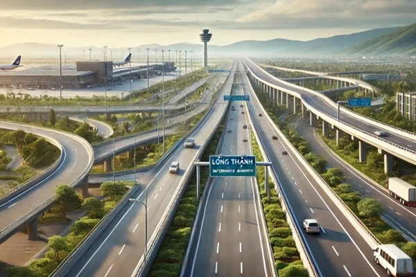 Đề xuất xây cao tốc từ sân bay Long Thành đến Hồ Tràm