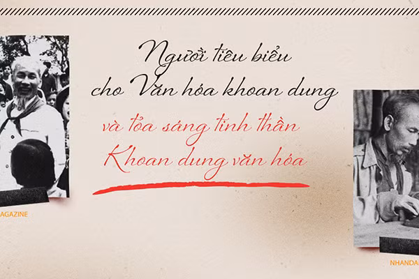 Người tiêu biểu cho Văn hóa khoan dung và tỏa sáng tinh thần Khoan dung văn hóa