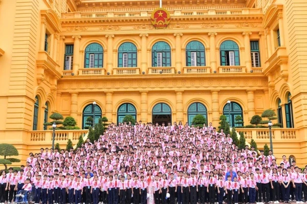 500 đại biểu thiếu nhi tham dự Đại hội Cháu ngoan Bác Hồ toàn quốc lần thứ X năm 2025.