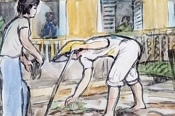 Minh họa: LÊ DUY ỨNG