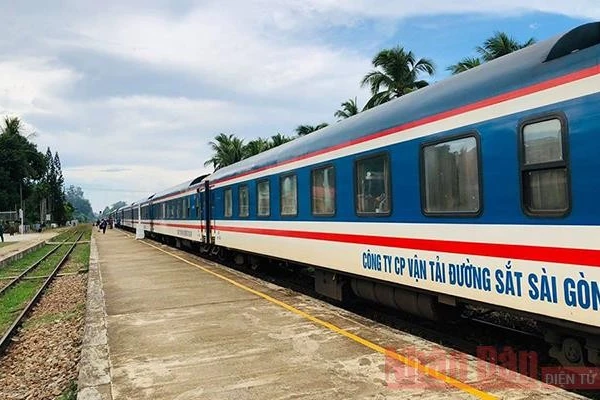 Tăng chuyến tàu dịp lễ 30/4 và 1/5