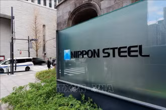 Trụ sở công ty Nippon Steel tại Tokyo, Nhật Bản. (Ảnh: THX/TTXVN)