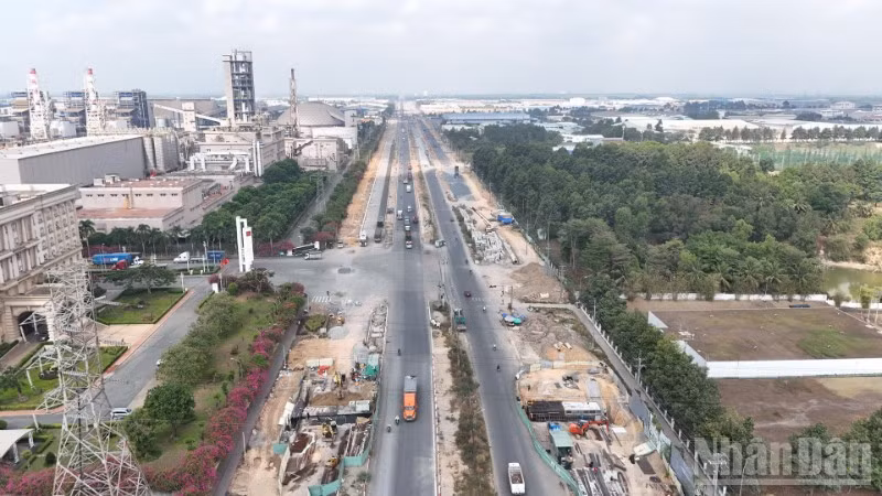 Dự án đường 25B, đoạn từ trung tâm xã Nhơn Trạch đến Quốc lộ 51.