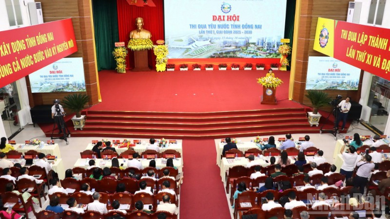 Đồng Nai tổ chức Đại hội thi đua yêu nước lần thứ I