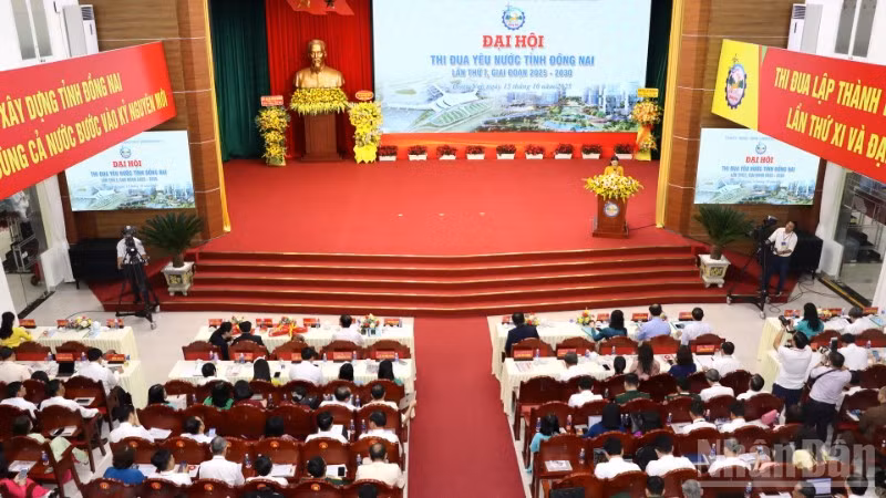 Đồng Nai tổ chức Đại hội thi đua yêu nước lần thứ I