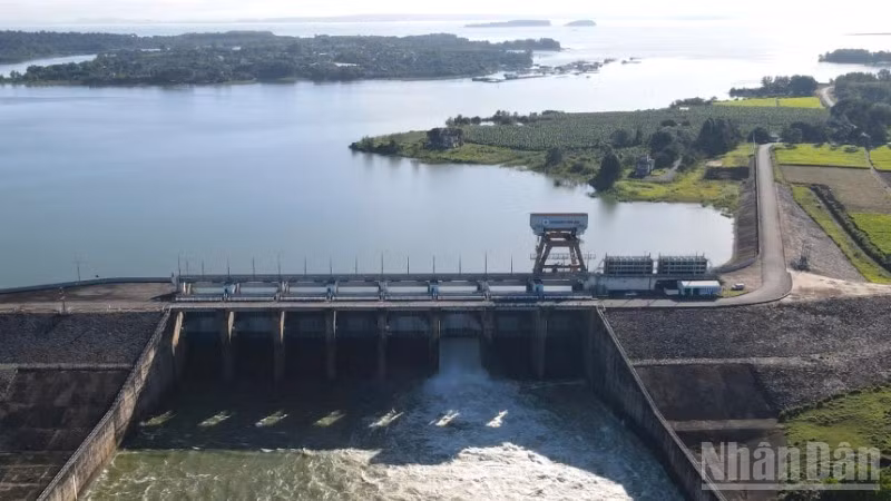 Thủy điện Trị An sẽ xả nước điều tiết hồ chứa từ 14 giờ chiều 21/10.