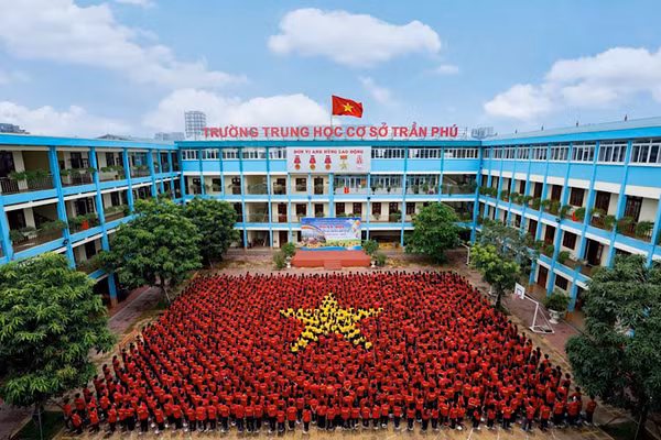 Trường trung học cơ sở Trần Phú, Hải Phòng. (Ảnh minh họa: Trường trung học cơ sở Trần Phú)