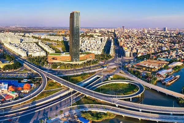 Một góc thành phố Hải Phòng hôm nay. (Ảnh minh họa: ĐỨC NGHĨA)